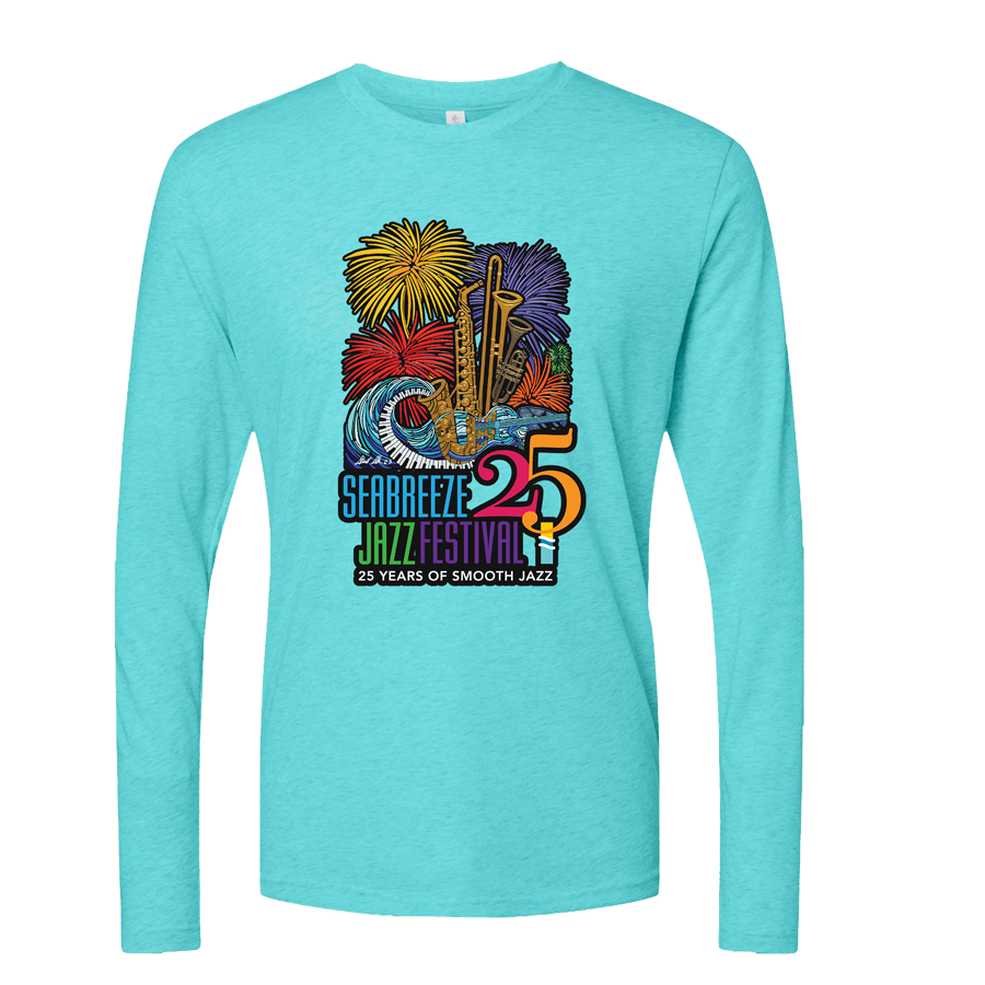 2024 Long Sleeve Tshirt Seabreeze Jazz Festival Official Merchandise