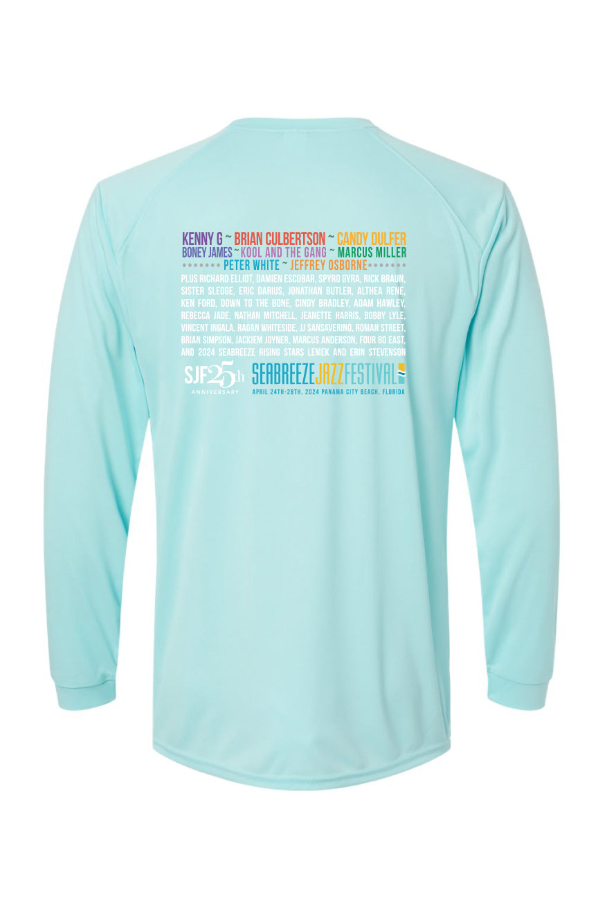 2024 UV Long Sleeve Tshirt – Seabreeze Jazz Festival Official